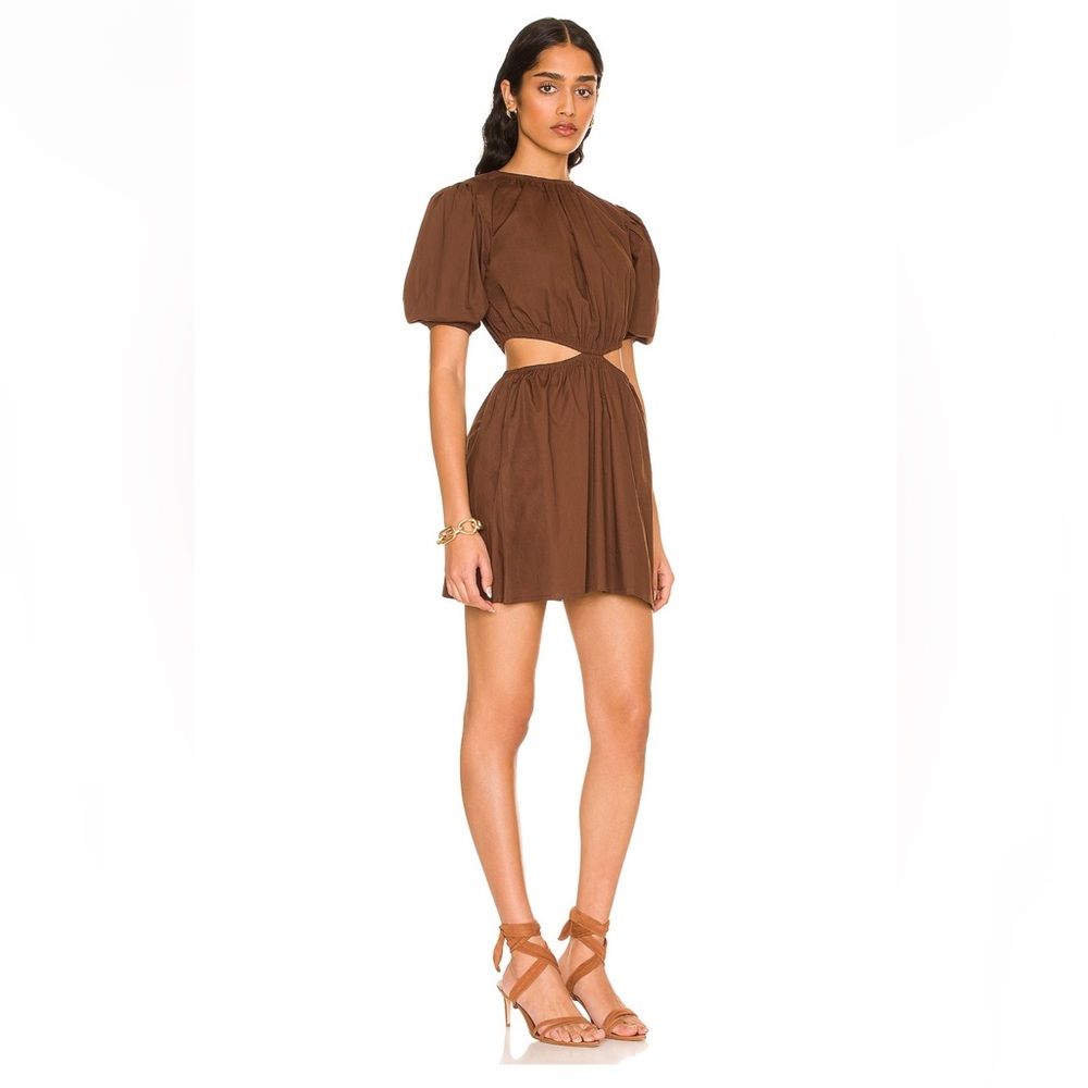 Faithfull The Brand Brown Adelfia Dress from *Revolve Clothing* Size Medium